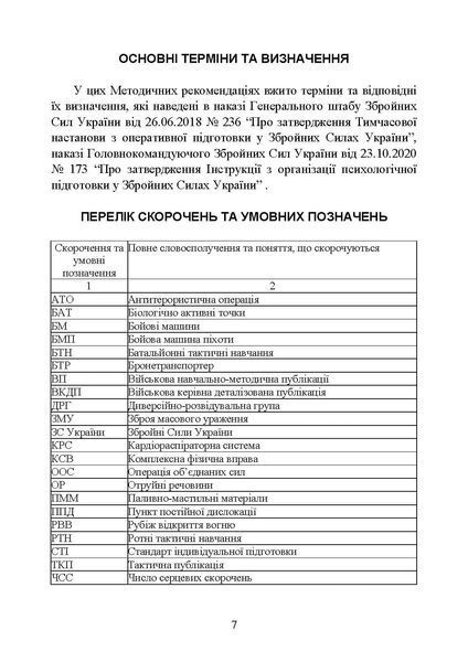 Психологічна підготовка військовослужбовців ЗСУ до перебування в умовах різкої зміни бойової обстановки та умовах примусової ізоляції (ЦУЛ) 44394 фото