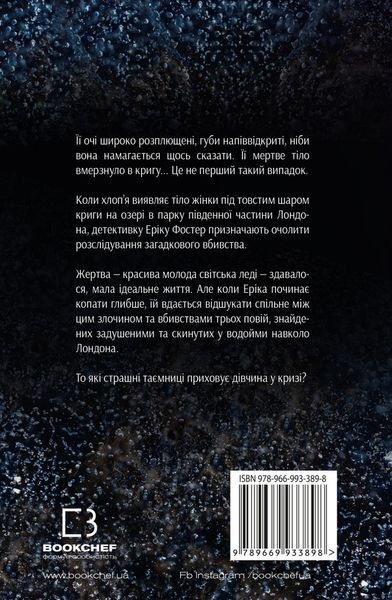 Дівчина у кризі. Детективний роман про Еріку Фостер Роберт Бриндза 9789669933898 фото