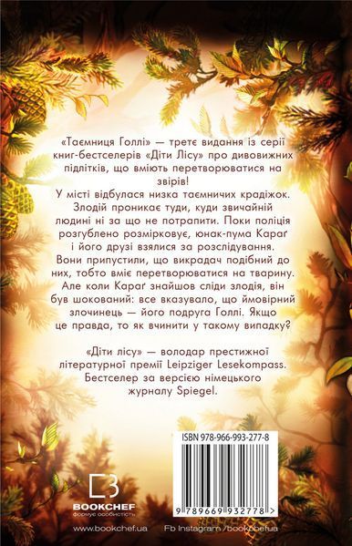 Діти лісу. Таємниця Голлі Катя Брендіс 9789669932778 фото